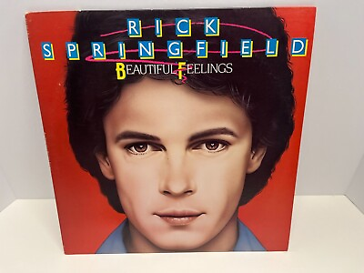 #ad RICK SPRINGFIELD quot;Beautiful Feelingquot; LP 1984 Mercury 824 107 4 M 1 $7.64