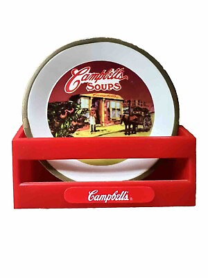 #ad Campbells Beefsteak Tomato Soup Refrigerator Magnet 1999 Collectable $7.55