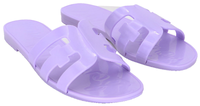 #ad Sam Edelman Bay Jelly Slide Sandal in Purple Size 10 $55.00