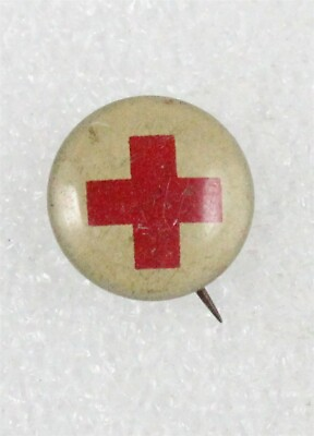 #ad #ad Red Cross: 1918 quot;Roll Callquot; campaign button 15mm $6.95