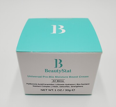 #ad BEAUTYSTAT Face Cream 1oz Universal Pro Bio Moisture Boost Lightweight Gel Cream $18.00