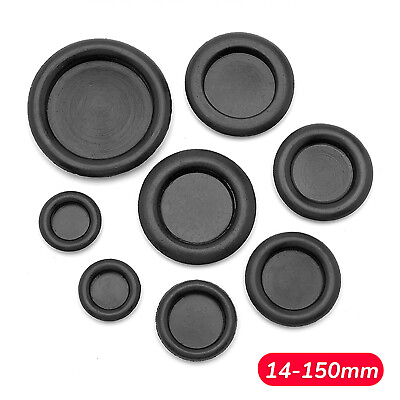 Rubber Grommet Without Hole Blanking Plugs Firewall Gasket Fixing Hole Caps Bung $180.15