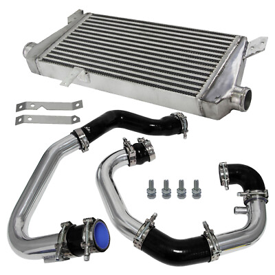 #ad #ad Upgrade Front Mount Intercooler Kit for Audi A4 1.8T Turbo B6 Quattro 02 06 BK $235.90