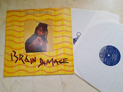 #ad Dennis Bovell Brain Damage 1981 UK Phonogram Vinyl LP Inc. Bonus LP $47.84
