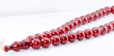 #ad Antique Cherry Amber Egypt Faturan Tesbih Masbaha Prayer Beads c1930#x27;s $9320.65