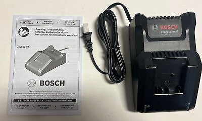 #ad NEW BOSCH GAL18V 40 18V 18 Volt Lithium Ion Fast Battery Charger w Manual $29.95