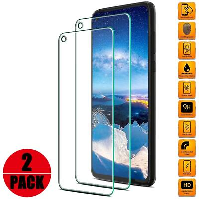 #ad 2 Pack For Motorola Moto G Stylus 5G 2021 G Play 2021 Glass Screen Protector $4.99