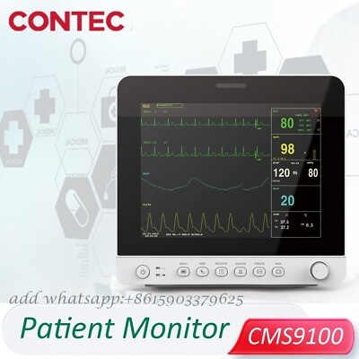 ICU Patient Monitor Vital Signs Cardiac Machine6 Parameters ECGRESPSpO2NIBP $649.00