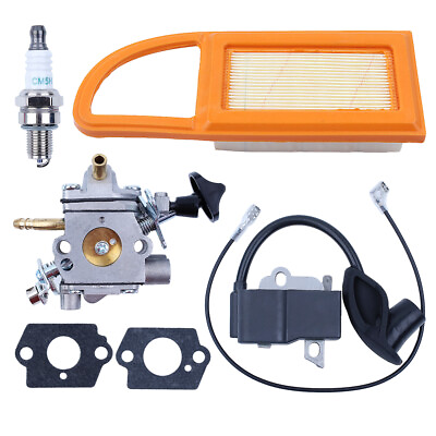 Ignition Coil Carburetor Gasket Filter For Stihl BR600 BR500 BR550 Zama C1Q S183 $37.71