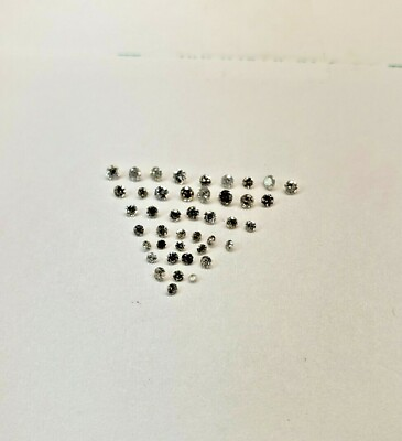 #ad #ad Genuine round diamonds. Full cut white natural diamonds. 40 pieces 1 2 ct tw $119.99
