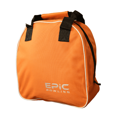 #ad Epic Junior Orange 1 Ball Single Tote Bowling Bag $18.95
