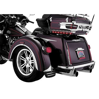 #ad Accent Rear Bumper Fender Chrome Accent For Harley Tri Glide #x27;09 20 7223 $109.56