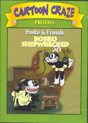 Bosko amp; Friends: Bosko Shipwrecked Slim Case DVD By Multi VERY GOOD $4.66