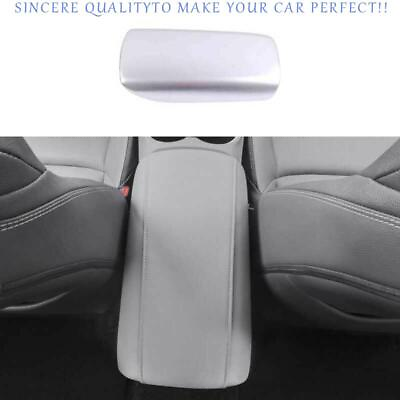 #ad #ad For Toyota Venza Harrier 21 24 Matte Silver Center Console Armrest Lid Box Cover $50.33