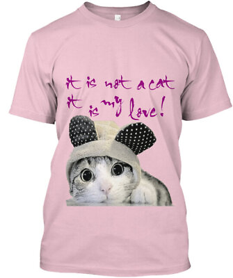 #ad I Love My Cat T Shirt Made in the USA Size S to 5XL $22.57
