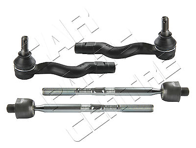 #ad FOR Mazda RX8 2.6 1.3 2 INNER 2 OUTER STEERING TIE TRACK ROD RACK END ENDS 02 12 GBP 99.95