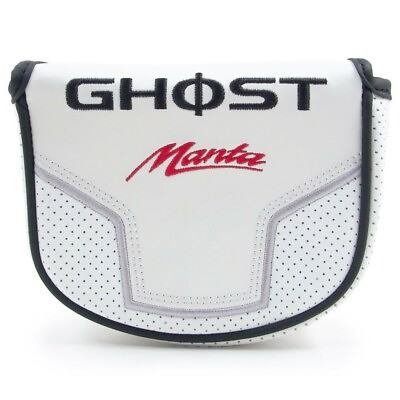 NEW TaylorMade Ghost Manta White Center Shafted Mallet Putter Headcover $8.99