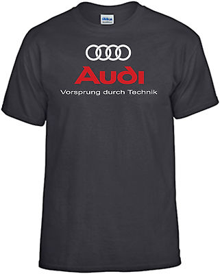 Audi T shirt unisex black $21.95