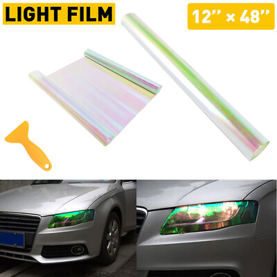 Gloss Neo Color Chameleon Chrome Headlight Taillight Light Fog Vinyl Tint Film $9.59