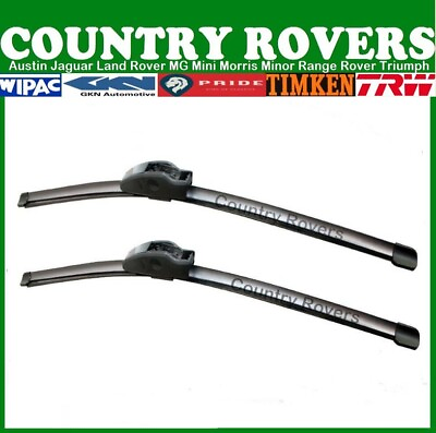 LAND ROVER DISCOVERY 3 amp; 4 FRONT WINDSCREEN WIPER BLADES PAIR LR018368 GBP 12.99
