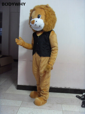 #ad Lion Mascot Costume Suits Cosplay Party Outfits Clothing Advertising Carnival $321.60