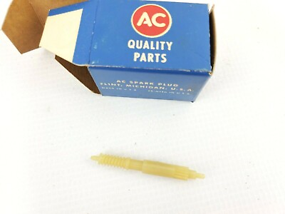 #ad Vintage AC Quality Parts GM Speedometer Part 1586394 Plastic Worm Gear $14.99