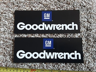 2 Vintage Style GM GOODWRENCH Racing Decals Stickers Nascar NHRA Earnhardt $8.95