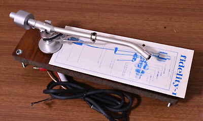 #ad Fidelity Research FR 54 tonearm with original manual and cable * VG $280.00