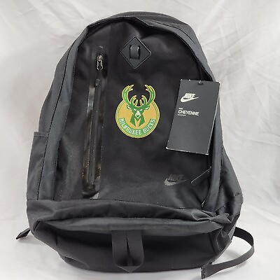 #ad Nike Cheyenne 3.0 Premium Backpack Bag Milwaukee Bucks Team Issued Player Rare $249.99