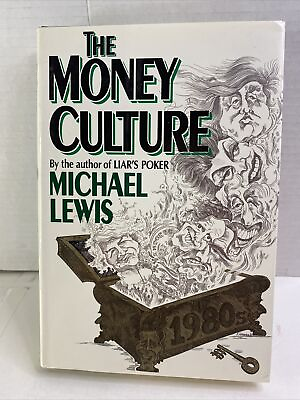 #ad The Money Culture Michael Lewis 1991 Hardcover Dust Jacket $13.65