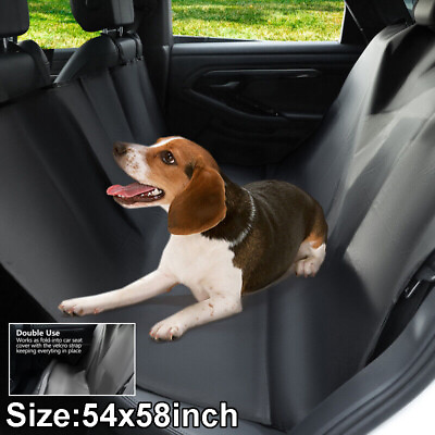 #ad Pet Dog Car Seat Cover Hammock Waterproof Truck SUV van Back Rear Protector Mat $24.71