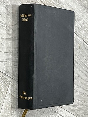 #ad Die Bibel oder die ganze Heilige Schrift des Alten und Neuen German Bible 1964 $21.00