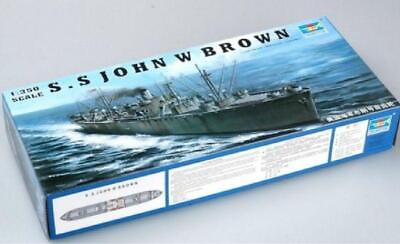 #ad Trumpeter 05308 1 350 Liberty Ship USS John W. Brown Kit Steamer Easy Model $49.19