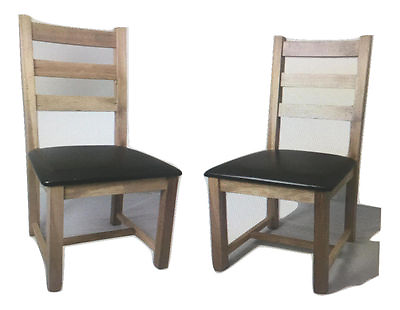 #ad wooden dinner chairs set of 2 Kitchen Dinner Room Furniture $99.98