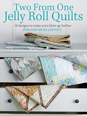 #ad Two from One Jelly Roll Quilts: 18 Designs to Make Your Fabric Go Further $7.47