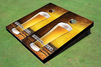 #ad Single Beer Custom Cornhole Board $204.99