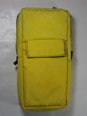 Yellow Nylon Carrying Case Pouch $45.00