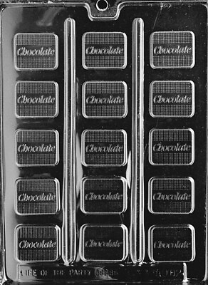 #ad #ad AO112 Chocolate Mint Chocolate Candy Soap Mold with Instructions $8.25