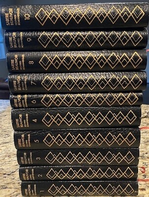 SARTRE BEAUVOIR Œuvres Romanesques 10 Volumes NEW UNREAD de l#x27;Honnête Homme $555.55