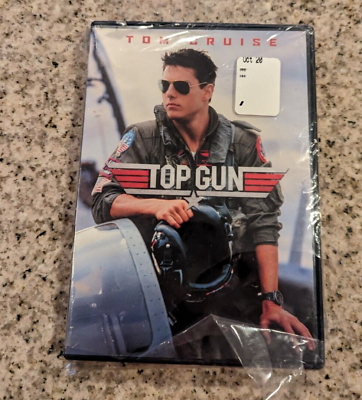 Original TOP GUN On DVD 1986 Tom Cruise Val Kilmer Meg Ryan case damage New $12.55