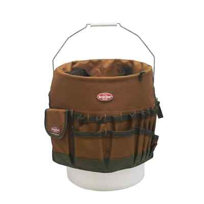 #ad bucket tool organizer bag garden 30 pocket 5 gallon assorted storage work home $25.31