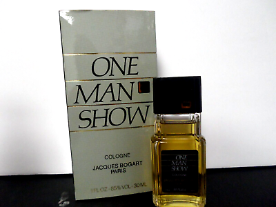 #ad Vintage One Man Show Bogart COLOGNE 1 oz 30 ml Splash New Original Older Formla $32.00