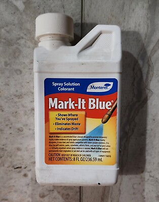 Monterey Mark It Blue Spray Solution Colorant Chemical Marker Dye $6.99
