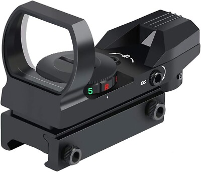 #ad Tactical Holographic Reflex Red Green Dot Sight 4 Type Reticle for 20mm Rails $16.65