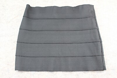 Black Mini Skirt Size L Large Stretch Short $17.59