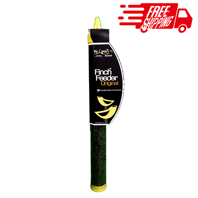 #ad Mr. Canary Nyjer Finch Tube Feeder with 8oz Nyjer Seed $7.50