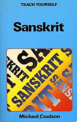 #ad Sanskrit Hardcover Michael Coulson $14.99