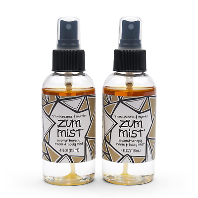 Zum Mist Room and Body Spray Frankincense and Myrrh 4 fl oz 2 Pack $33.52