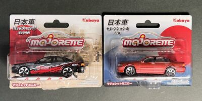 #ad 2 Car Set Nissan Cefiro Japanese Selection Second Ii Majorette $34.01