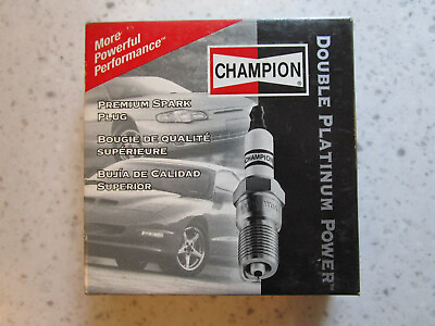 #ad 4 Spark Plugs Double Platinum Power Champion Spark Plug 7348 KC11PYP 4 pack $18.49